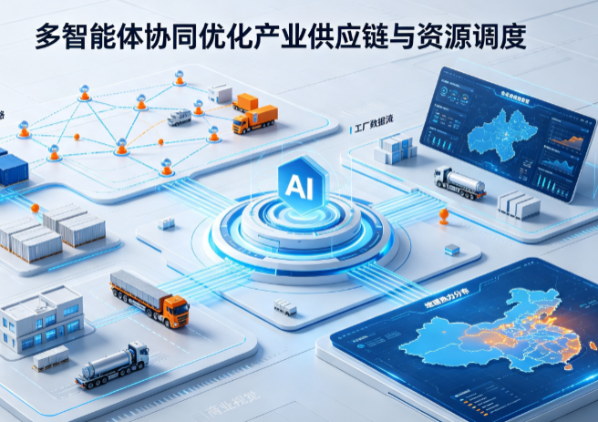 东乌珠穆沁旗AI 智能体 Geo 优化重塑产业链空间调度体系，打通仓储运输全链路